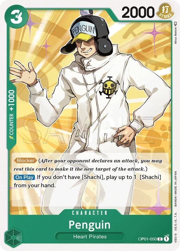 Penguin (OP01-050) One Piece card