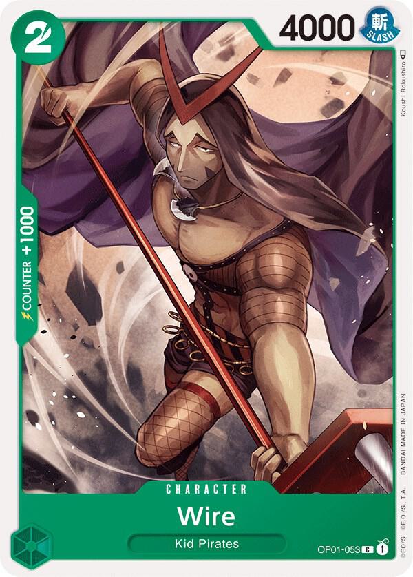 Wire (OP01-053) One Piece card