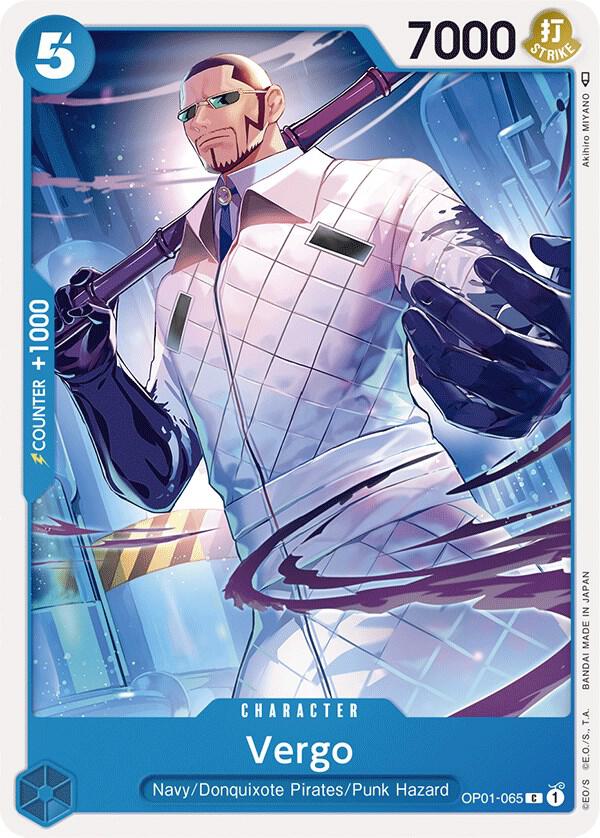 Vergo (OP01-065) One Piece card