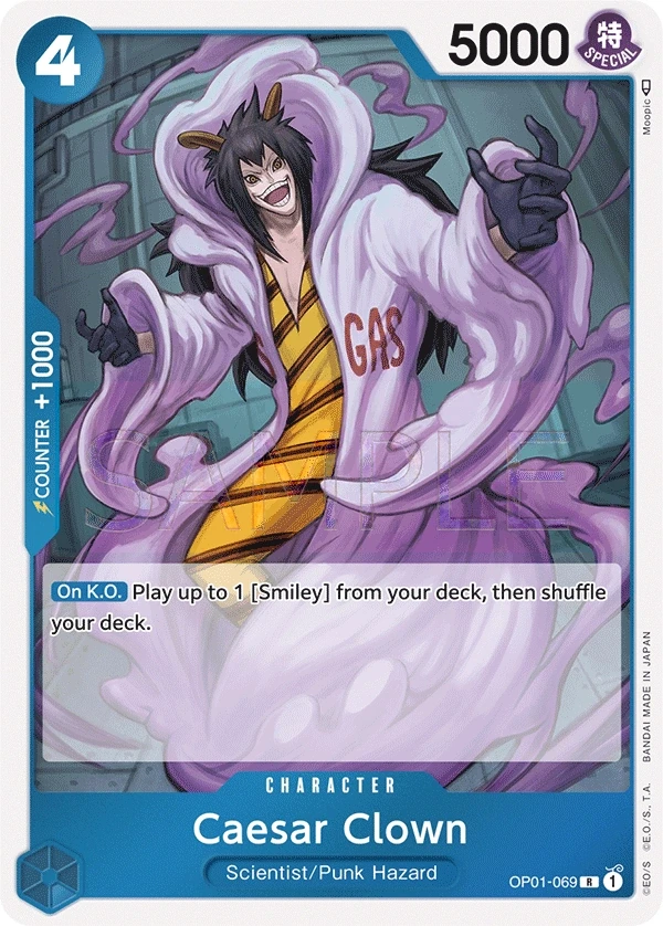 Caesar Clown (OP01-069) One Piece card