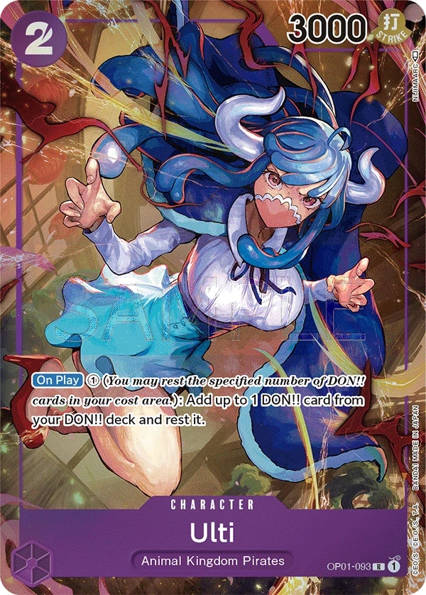 Ulti (OP01-093_p1) Alt Art One Piece card