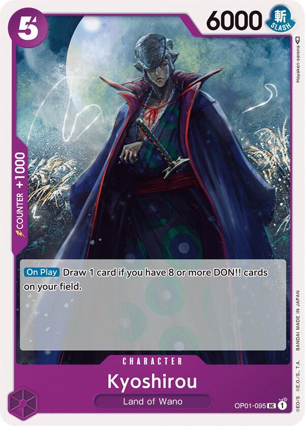 Kyoshirou (OP01-095) One Piece card