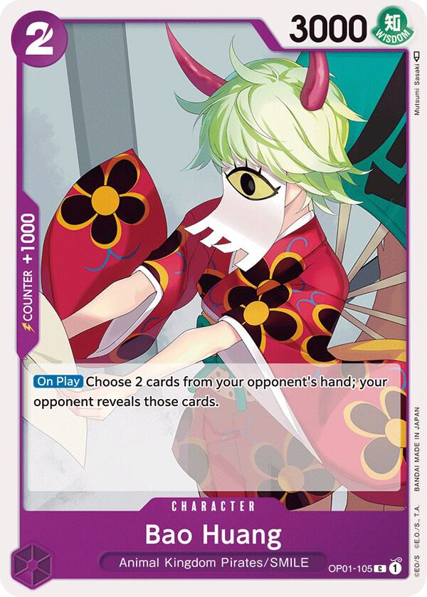 Bao Huang (OP01-105) One Piece card