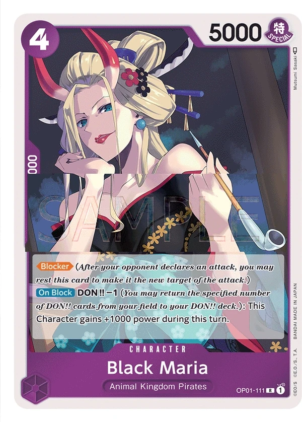Black Maria (OP01-111) One Piece card