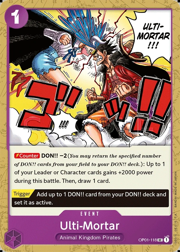 Ulti-Mortar (OP01-118) One Piece card