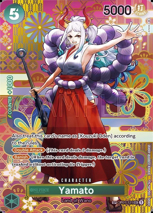 Yamato (OP01-121_p2) SP One Piece card