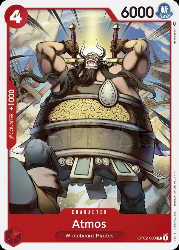 Atmos (OP02-003) One Piece card