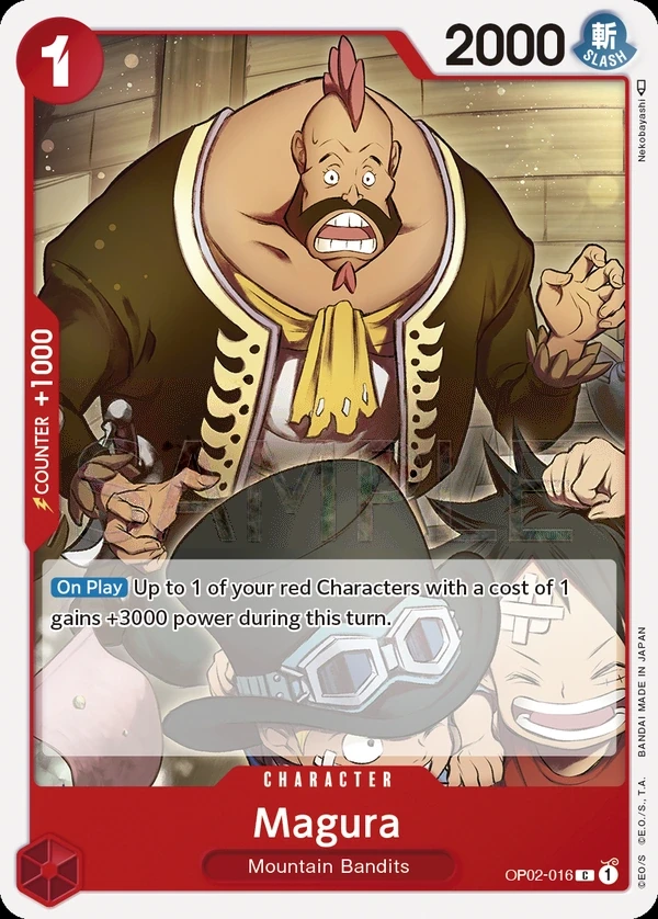 Magura (OP02-016) One Piece card