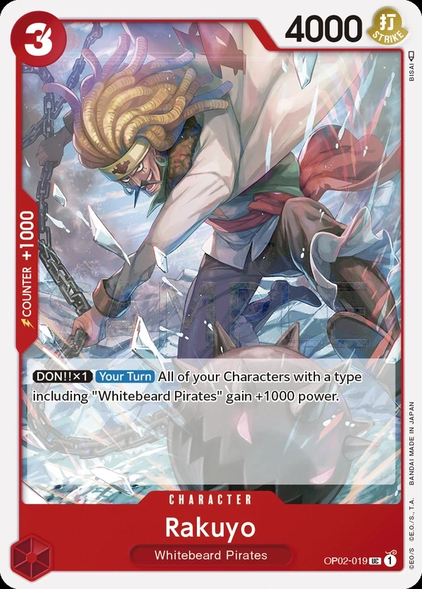 Rakuyo (OP02-019) One Piece card