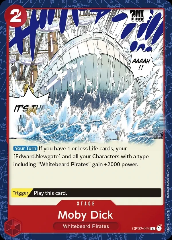 Moby Dick (OP02-024) One Piece card