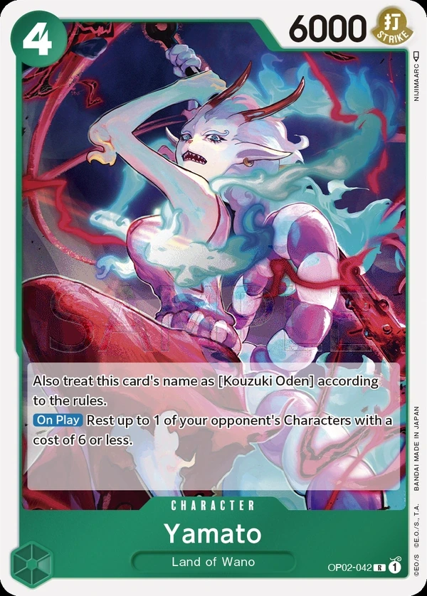Yamato (OP02-042) One Piece card