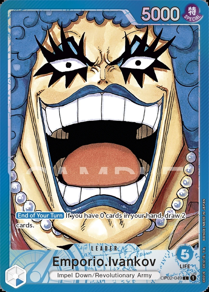 Emporio.Ivankov (OP02-049_p1) Alt Art One Piece card