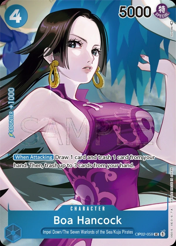 Boa Hancock (OP02-059_p1) Alt Art version