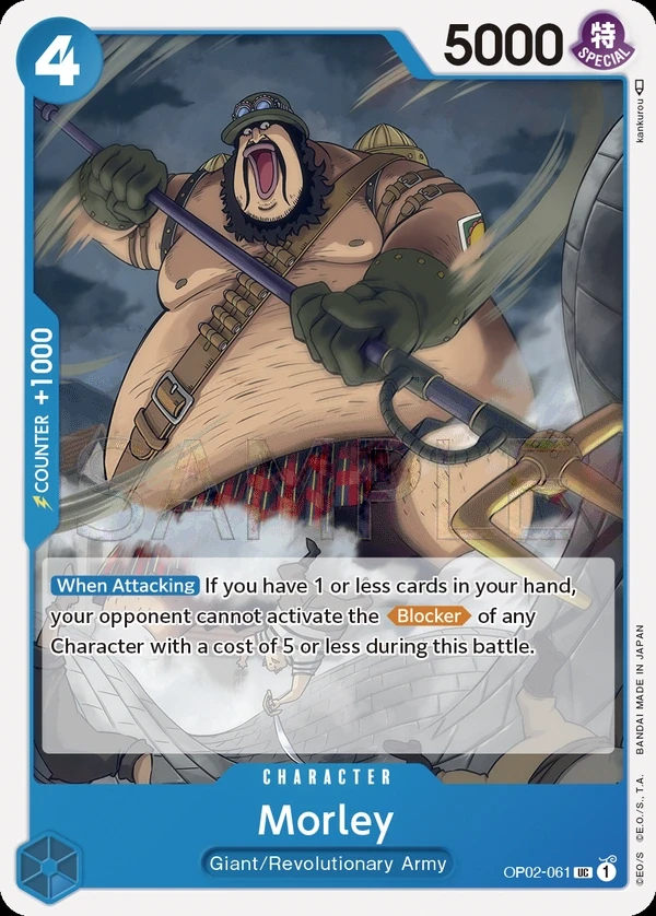 Morley (OP02-061) One Piece card