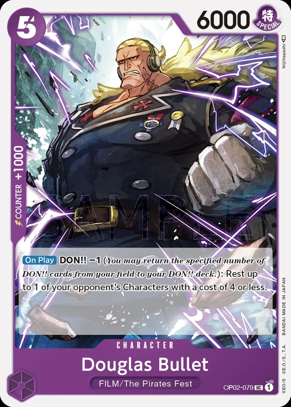Douglas Bullet (OP02-079) One Piece card