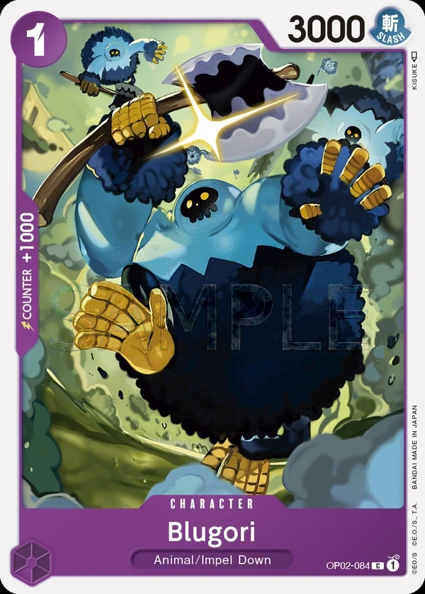 Blugori (OP02-084) One Piece card