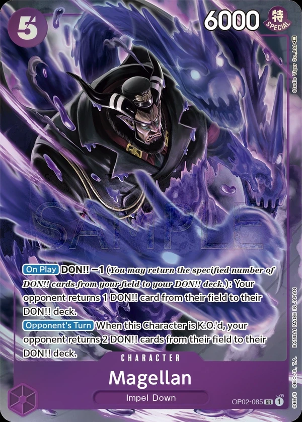 Magellan (OP02-085_p1) Alt Art One Piece card