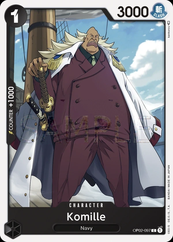 Komille (OP02-097) One Piece card