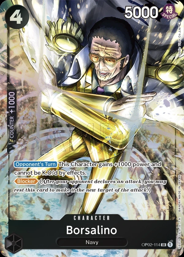 Borsalino (OP02-114_p1) Alt Art One Piece card