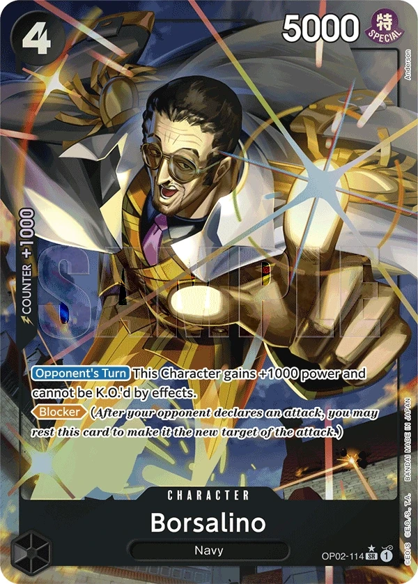Borsalino (OP02-114_p3) Alt Art One Piece card
