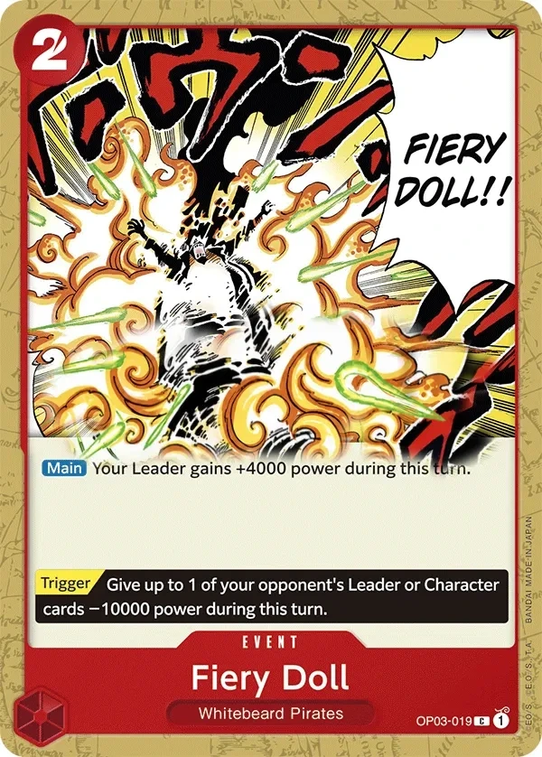 Fiery Doll (OP03-019) One Piece card
