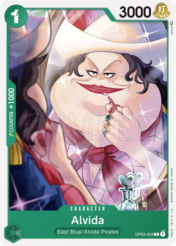 Alvida (OP03-023) One Piece card