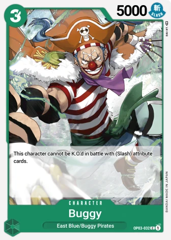 Buggy (OP03-032) One Piece card