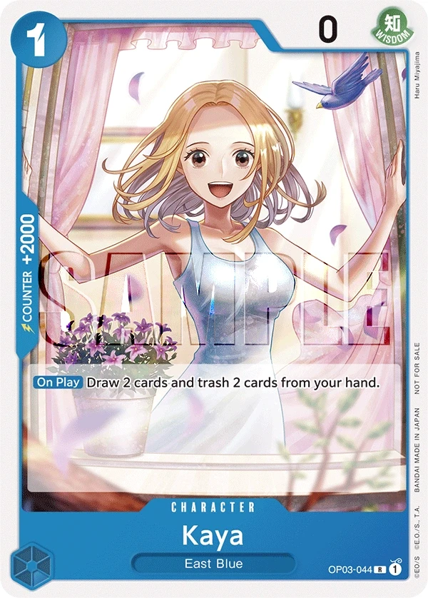 Kaya (OP03-044_p1) Alt Art One Piece card