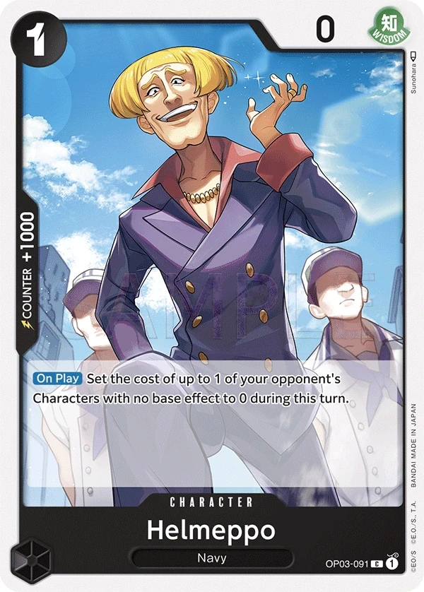 Helmeppo (OP03-091) One Piece card