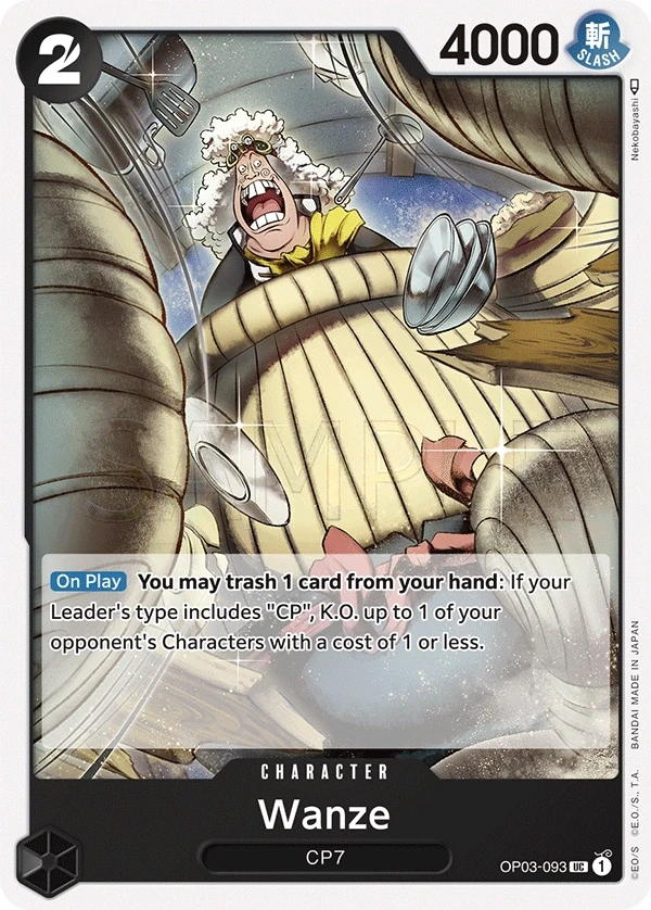 Wanze (OP03-093) One Piece card