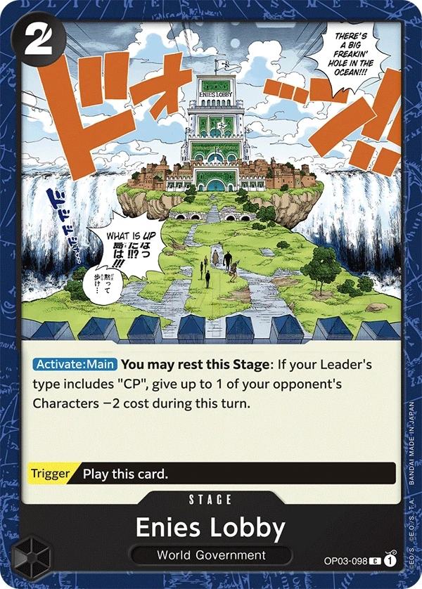 Enies Lobby (OP03-098) One Piece card