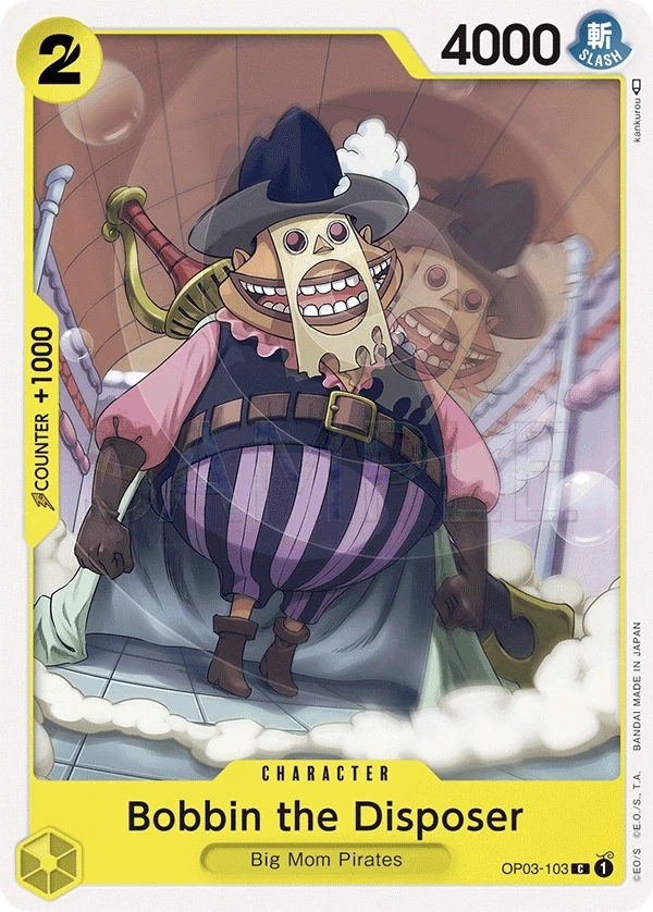 Bobbin the Disposer (OP03-103) One Piece card