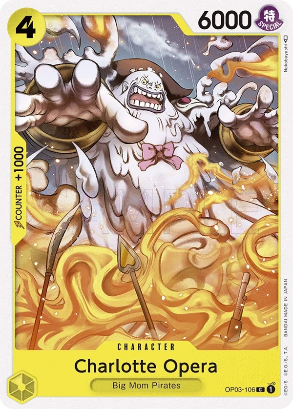 Charlotte Opera (OP03-106) One Piece card