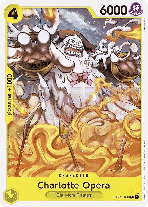 Charlotte Opera (OP03-106_r1) Reprint One Piece card