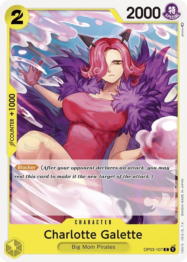 Charlotte Galette (OP03-107) One Piece card