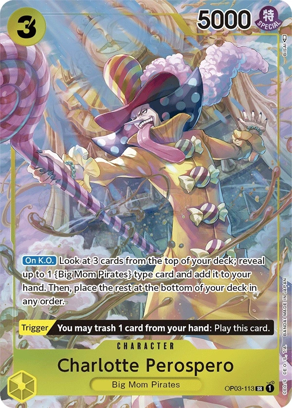 Charlotte Perospero (OP03-113_p1) Alt Art version