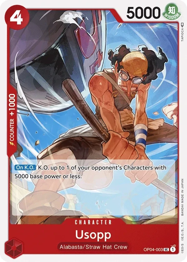 Usopp (OP04-003) One Piece card