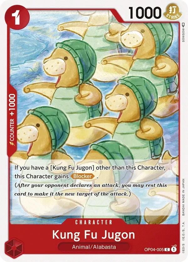 Kung Fu Jugon (OP04-005) One Piece card