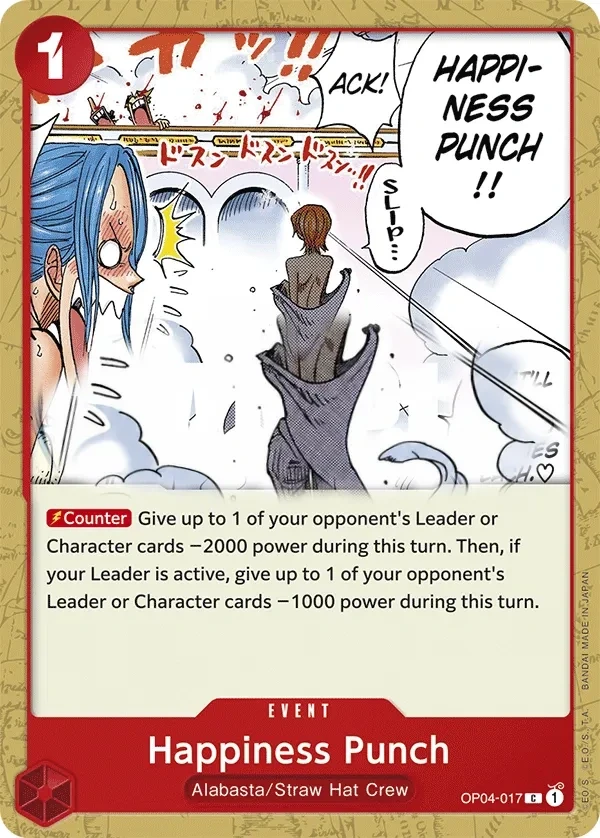 Happiness Punch (OP04-017) One Piece card