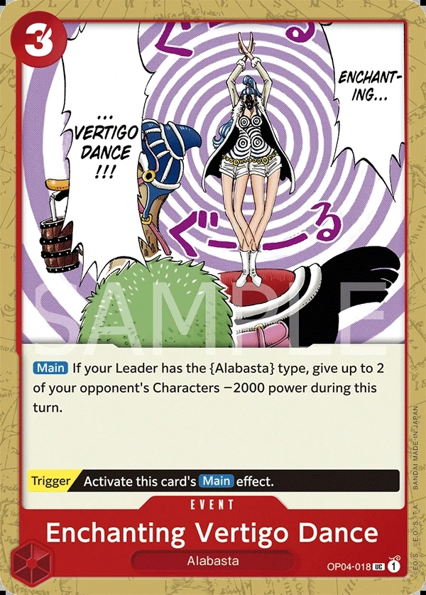 Enchanting Vertigo Dance (OP04-018) One Piece card