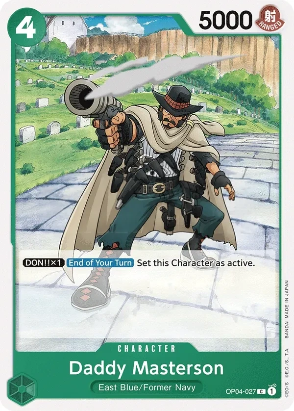 Daddy Masterson (OP04-027) One Piece card