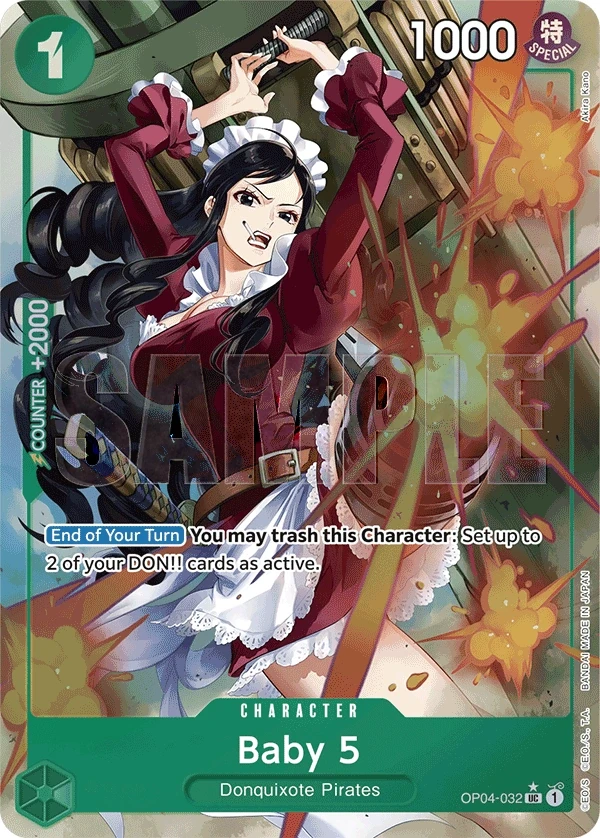 Baby 5 (OP04-032_p3) Alt Art One Piece card