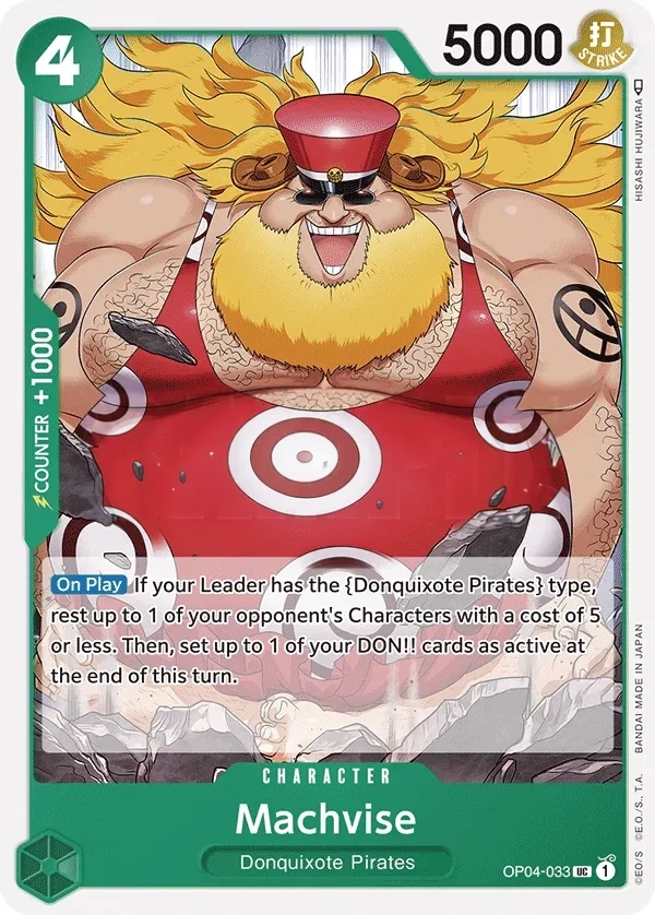 Machvise (OP04-033) One Piece card