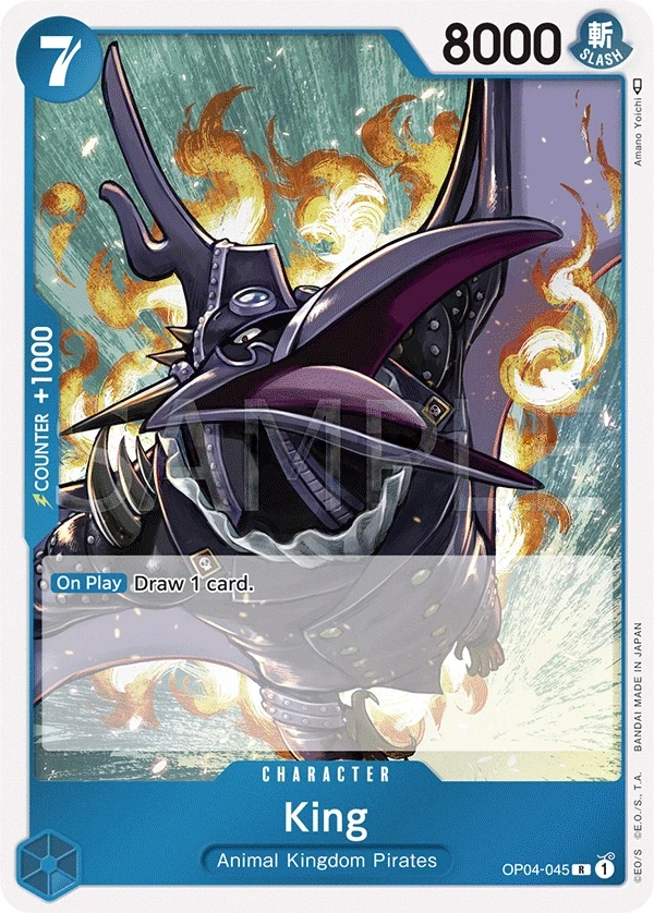 King (OP04-045) One Piece card