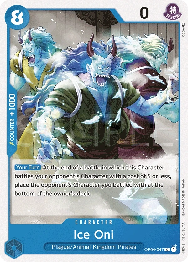 Ice Oni (OP04-047) One Piece card