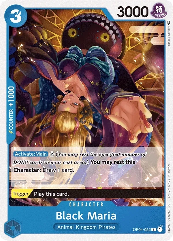 Black Maria (OP04-052) One Piece card