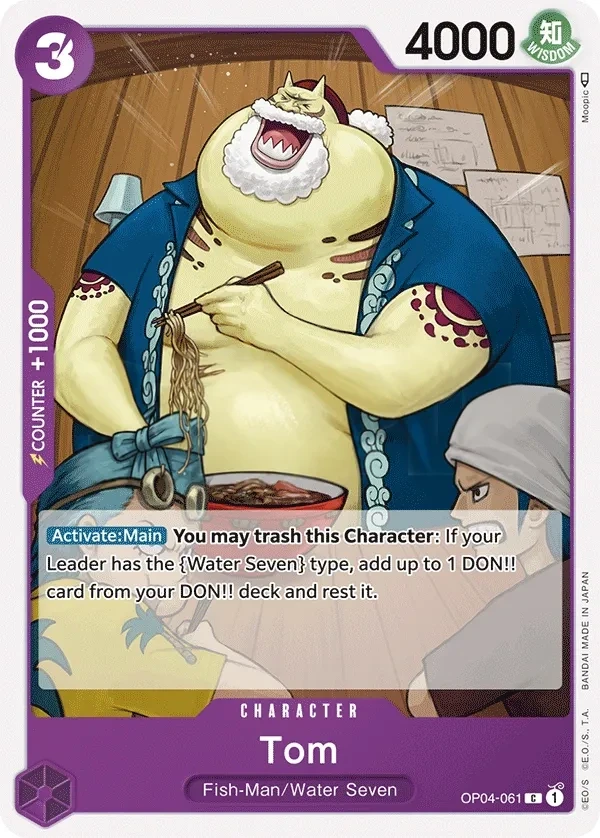 Tom (OP04-061) One Piece card