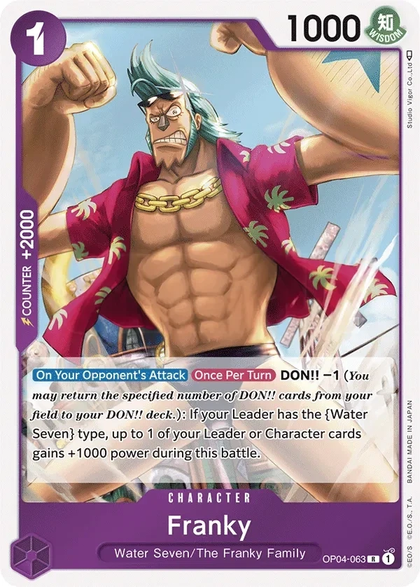 Franky (OP04-063) One Piece card