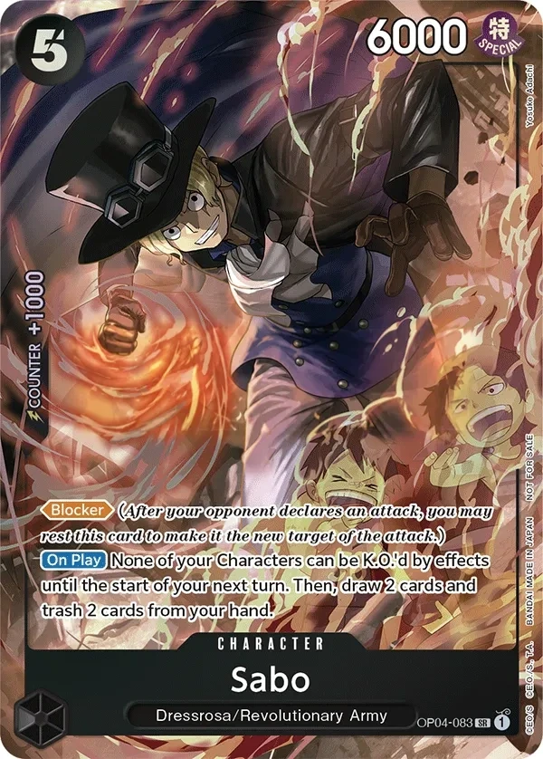Sabo (OP04-083_p3) Alt Art One Piece card