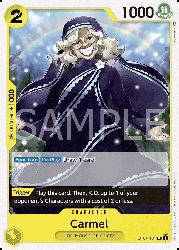 Carmel (OP04-101) One Piece card